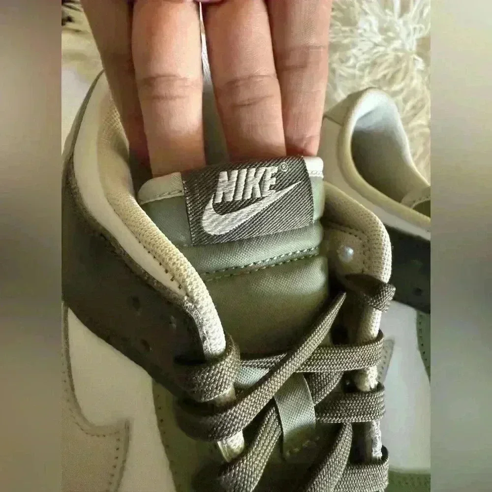 New Nike Dunk Low "Oil Green Cargo Khaki" Size 11 FN6882 Shoe - Picture 6 of 10